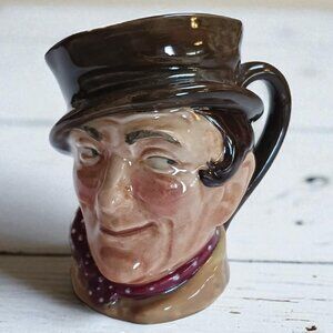 Vintage Royal Doulton Sam Weller Miniature Toby Mug #27 1940s Collectible Figure
